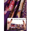image:imageVFSHOW Womens Floral Off The Shoulder Wedding Guest Cocktail Long Dress  2026 Sexy Mesh One Shoulder Formal Maxi Bodycon DressesPurple and Multi Floral Print