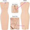 image:imageVFSHOW Womens Front Zipper Work Business Office Slim Bodycon Church Dress  Sleeveless Elegant Professional Career Crew Neck Zipper Up Fitted Pencil Sheath DressesApricot Pink
