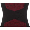 image:imageVFSHOW Womens Front Zipper Work Business Office Slim Bodycon Church Dress  Sleeveless Elegant Professional Career Crew Neck Zipper Up Fitted Pencil Sheath DressesBlackdark Red Lace
