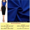 image:imageVFSHOW Womens Front Zipper Work Office Business Casual Church Sheath Dress  Crew Neck Sleeveless Classy Color block Fitted Crisscross Waist Flattering Pencil Dress Cocktail PartyBlue and Black