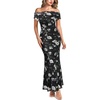 Black and White Floral Print