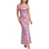 Pinkish Purple Floral Print