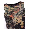 image:imageVFSHOW Womens Boat Neck Cocktail Wedding Guest Bodycon Evening Long Dress  Elegant Mermaid Dress Fitted Maxi Dress Formal Dresses Bridal Dinner Garden PartyBlack and Multi Floral Printb