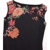 image:imageVFSHOW Womens Boat Neck Cocktail Wedding Guest Bodycon Evening Long Dress  Elegant Mermaid Dress Fitted Maxi Dress Formal Dresses Bridal Dinner Garden PartyBlack and Orange Floral Print