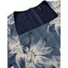image:imageVFSHOW Womens Cocktail Party Sexy Square Neck 34 Sleeve Dresses Evening Elegant Casual Wedding Guest Bodycon Pencil Sheath Dress Blue Cream Floral Print XSmall 12565 BLU XS