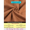 image:imageVFSHOW Womens Pleated Crew Neck Peplum Slim Work Business Bodycon Dress  34 Sleeves Professional Elegant Church Funeral Spring Fall Fitted Office Pencil Sheath DressBrown Suede