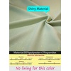 image:imageVFSHOW Womens Ruffle One Shoulder Formal Prom Gala Maxi Dress Evening Gown  V Neck Bodycon Sexy High Slit Long Cocktail Wedding Guest Dresses Party BridesmaidLight Green With Golden Stitching