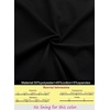 image:imageVFSHOW Womens Work Business Casual Church Pockets Belted ALine Midi Dress  Elegant Patchwork Office Spring Summer Pleated Fit and Flare MidCalf DressesBlackb