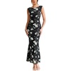 Black and White Floral Print