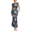 Blue Floral Print