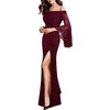 Dark Red Lace