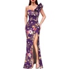 Purple Floral Print