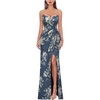 Blue Floral Print