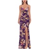 Purple Floral Print-b