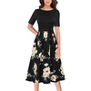 Black+floral Prints