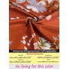 image:imageVFSHOW Womens Cowl Neck Cocktail Party Wedding Guest High Low A Line DressBurnt Orange Floral