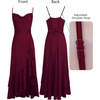 image:imageVFSHOW Womens Cowl Neck Cocktail Party Wedding Guest High Low A Line DressDark Red