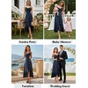image:imageVFSHOW Womens Cowl Neck Cocktail Party Wedding Guest High Low A Line DressNavy Blue