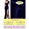 image:imageVFSHOW Womens Ruffle One Shoulder Formal Prom Gala Maxi Dress Evening GownNavy Blue Velvet