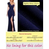 image:imageVFSHOW Womens Ruffle One Shoulder Wedding Formal Prom Evening Maxi DressSparkly Dark Blue