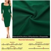 image:imageVFSHOW Womens Vintage Square Neck Work Office Business Casual Bodycon DressGreen