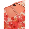 image:imageVFSHOW Womens Vintage Square Neck Work Office Business Casual Bodycon DressOrange Floral Print