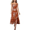 Burnt Orange Floral