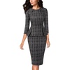 Black and White Tweed