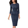 Dark Blue Tweed