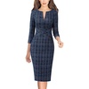 Dark Blue Tweed