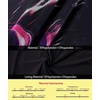 image:imageVFSHOW Womens Boat Neck Cocktail Wedding Guest Bodycon Evening Long DressBlack With Purple Abstract Print