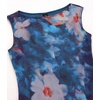 image:imageVFSHOW Womens Boat Neck Cocktail Wedding Guest Bodycon Evening Long DressBlue Floral Printb