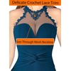 image:imageVFSHOW Womens Formal Halter Keyhole Back Prom Gala Maxi Dress Evening GownPeacock Blue