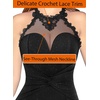 image:imageVFSHOW Womens Formal Halter Keyhole Back Prom Gala Maxi Dress Evening GownSparkly Black
