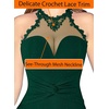 image:imageVFSHOW Womens Formal Halter Keyhole Back Prom Gala Maxi Dress Evening GownSparkly Green