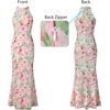 image:imageVFSHOW Womens Halter Neck Cocktail Wedding Guest Bodycon Evening Long DressPink Floral Print