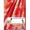 image:imageVFSHOW Womens Ruffle One Shoulder Formal Prom Gala Maxi Dress Evening GownOrange Floral Print
