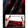 image:imageVFSHOW Womens Sexy Spaghetti Strap Formal Prom Evening Gala Long Maxi DressBlack With Red Floral Print