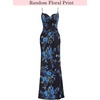 image:imageVFSHOW Womens Sexy Spaghetti Strap Formal Prom Evening Gala Long Maxi DressLight Blue Floral Print