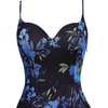 image:imageVFSHOW Womens Sexy Spaghetti Strap Formal Prom Evening Gala Long Maxi DressLight Blue Floral Print