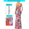 image:imageVFSHOW Womens Sexy Spaghetti Strap Formal Prom Evening Gala Long Maxi DressMulti Floral Print