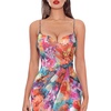 image:imageVFSHOW Womens Sexy Spaghetti Strap Formal Prom Evening Gala Long Maxi DressMulti Floral Print