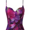 image:imageVFSHOW Womens Sexy Spaghetti Strap Formal Prom Evening Gala Long Maxi DressPurple Floral Print