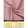 image:imageVFSHOW Womens Work Business Office Front Zipper Peplum Church Sheath DressBlush Pink
