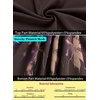 image:imageVFSHOW Womens Work Business Office Front Zipper Peplum Church Sheath DressBrown and Purple Floral Print