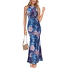 Blue Floral Print-b