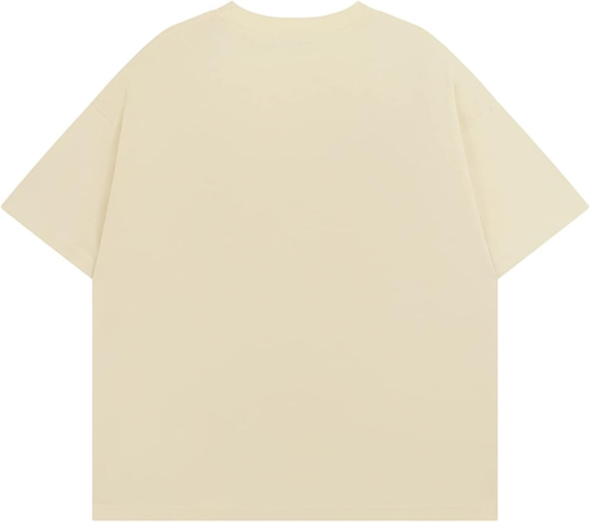 Aelfric Eden Mens Solid Tee 90s Vintage Oversized Shirts Streetwear Short Sleeve Casual TopsA2khaki