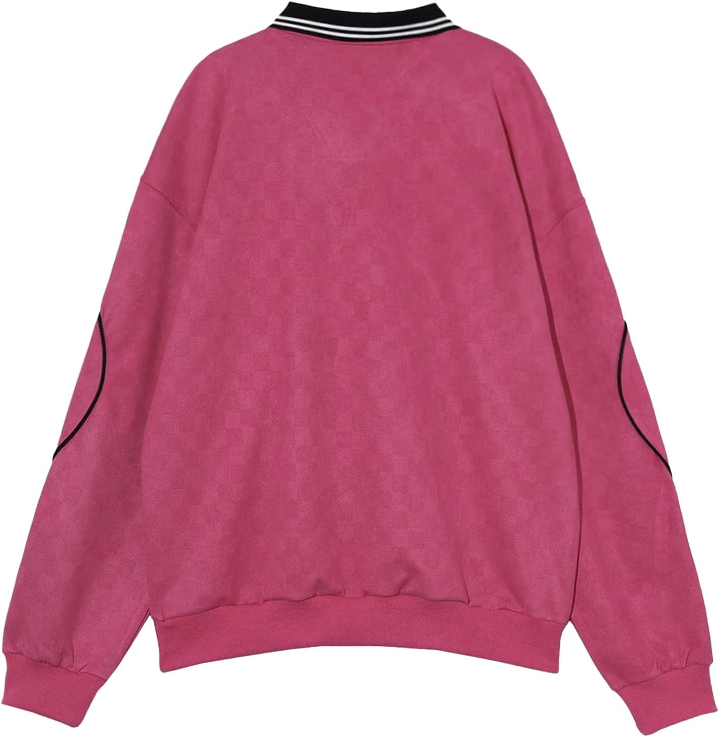 Aelfric Eden Oversized Crewneck Sweatshirts for Men Vintage Graphic Pullover Loose Fit Streetwear Long Sleeve TopE04letter Print amp Rose