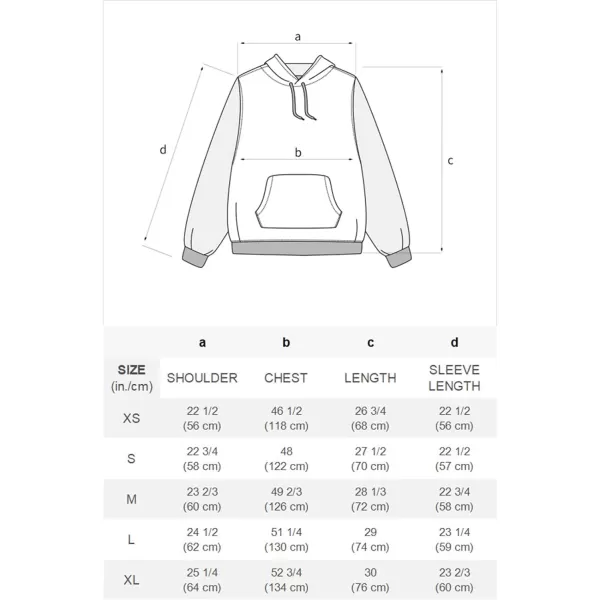 Aelfric Eden Mens Novelty Cartoon Graphic Hoodies Streetwear Hooded Sweatshirt Pullover Hip Hop Fashion Hoodies Unisex01cblack White