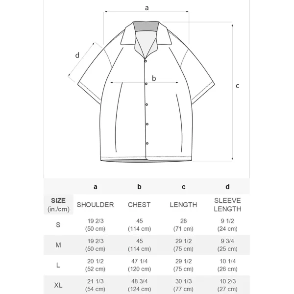 Aelfric Eden Mens ShortSleeve Japanese Harajuku Shirt Unisex Hipster Hawaiian Shirts Summer Floral Street Casual Tops MulticolouredAelfric Eden Mens ShortSleeve Japanese Harajuku Shirt Unisex Hipster Hawaiian Shirts Summer Floral Street Casual Tops Multicoloured
